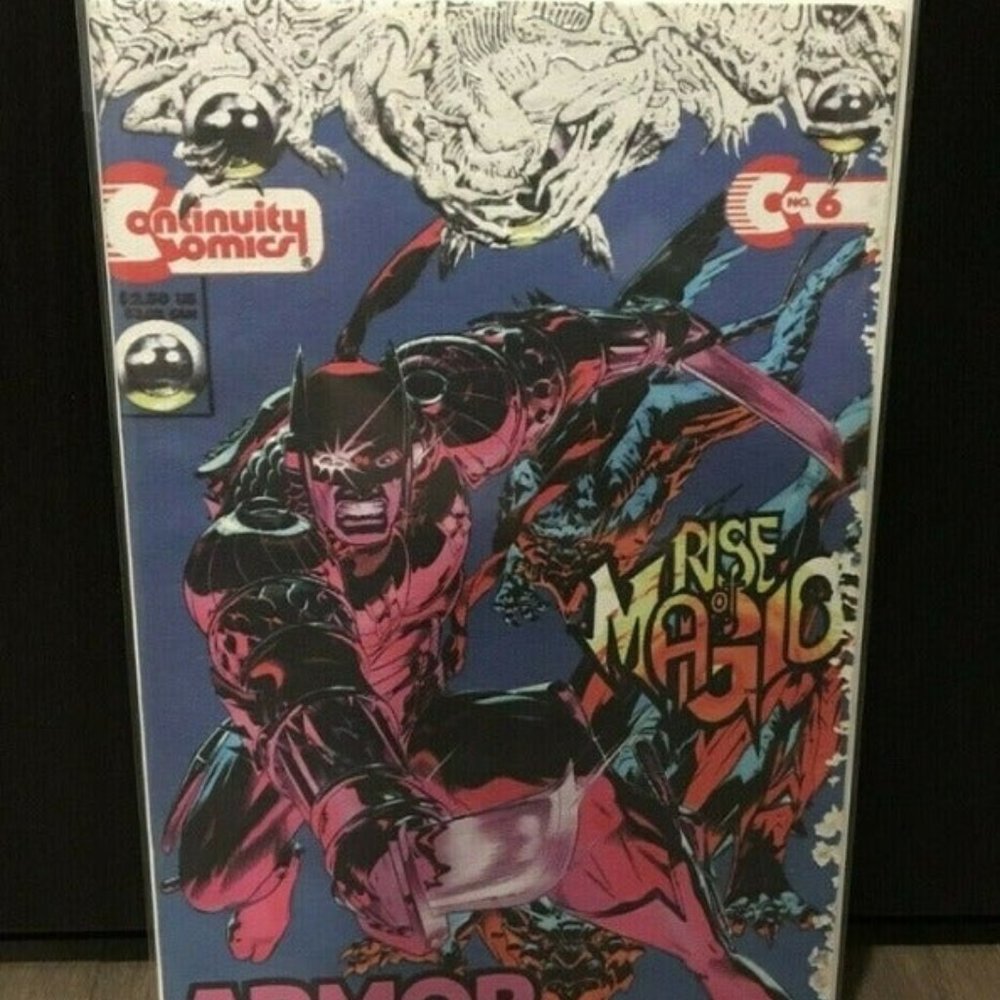 Armor #6 Rise of Magic Crossover Neal Adams Art Continuity Comics 1993